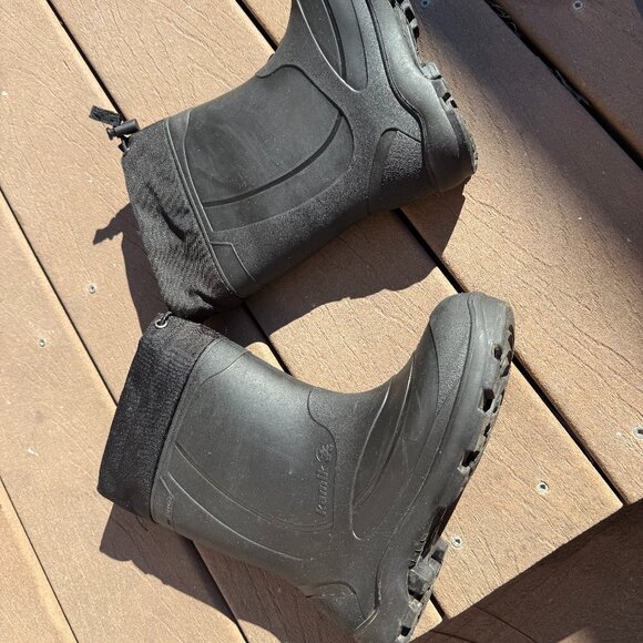 black Kamik boys' Snobuster 1 winter boot, size 2 - Picture 3 of 3